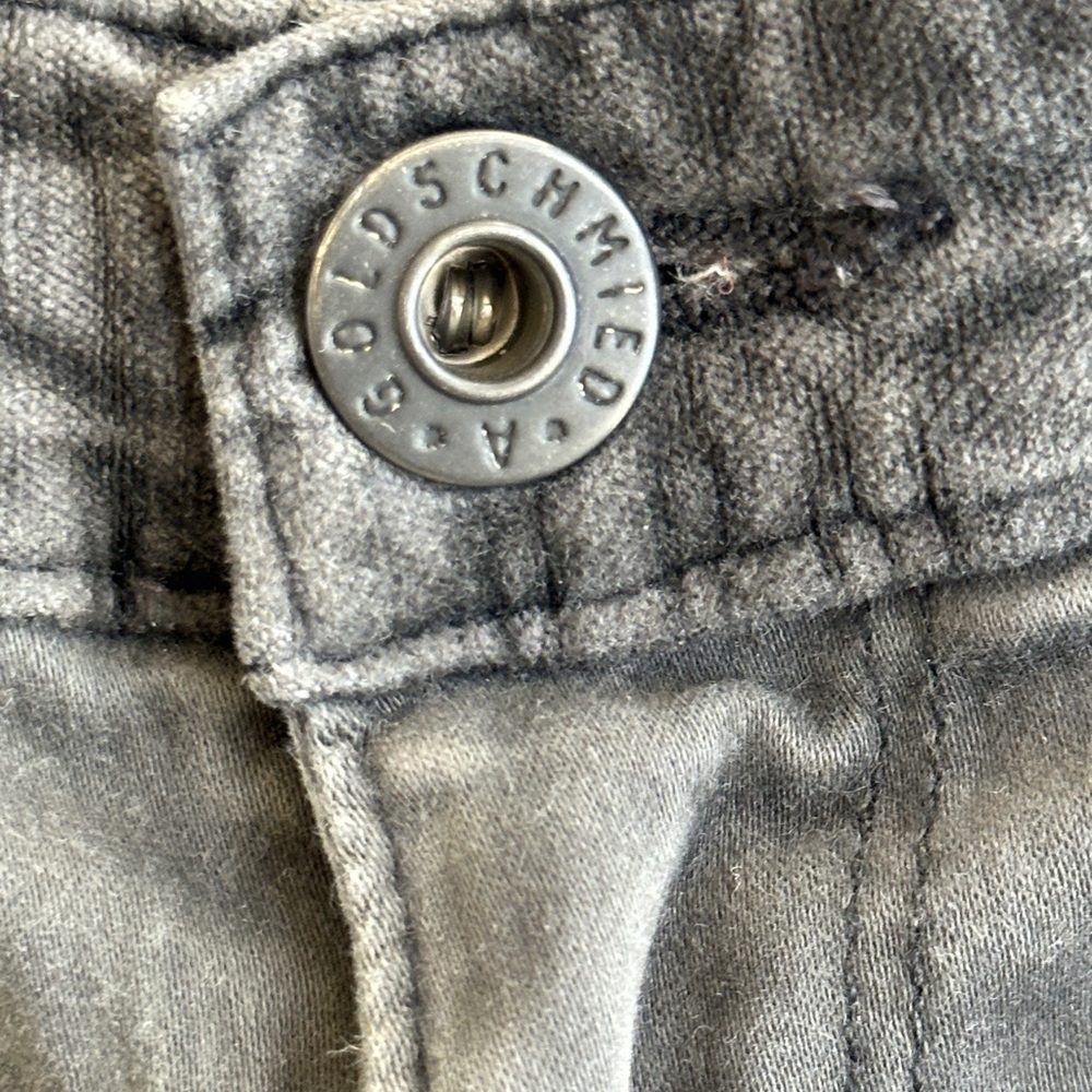AG Adriano Goldschmied The Willow Zip Pocket Extreme Skinny Jeans Gray Size 24R - Picture 17 of 17